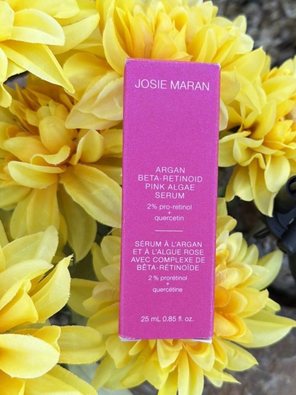 Josie Maran Argan Beta-Retinoid Pink Algae Serum - 0.85 oz - NIB